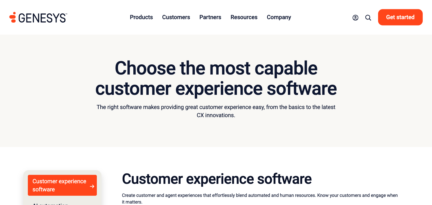 Genesys screenshot 2