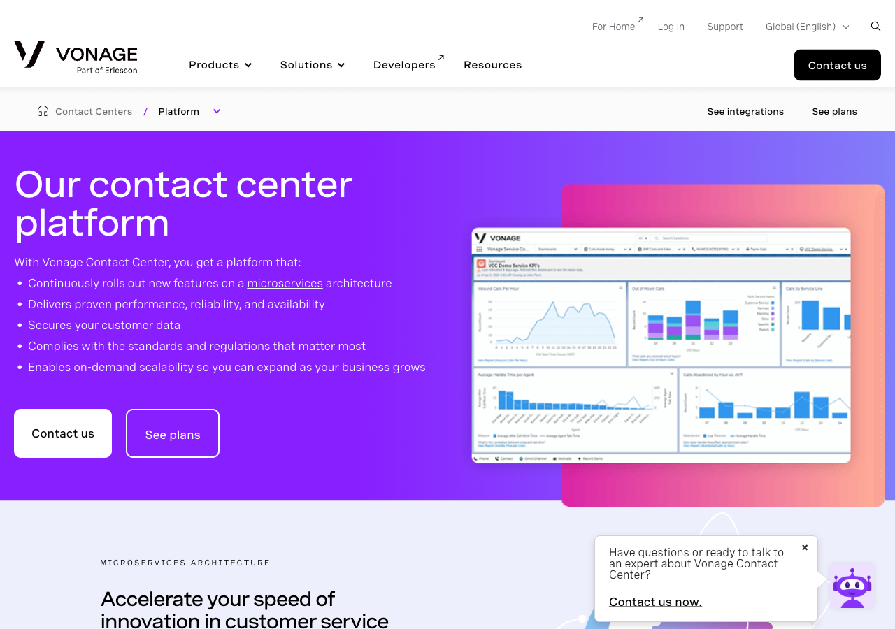 Vonage screenshot 2
